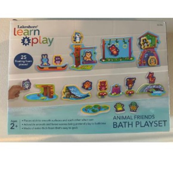Lakeshore Learning Animal Friends Bath Playset - Picture 3 of 3